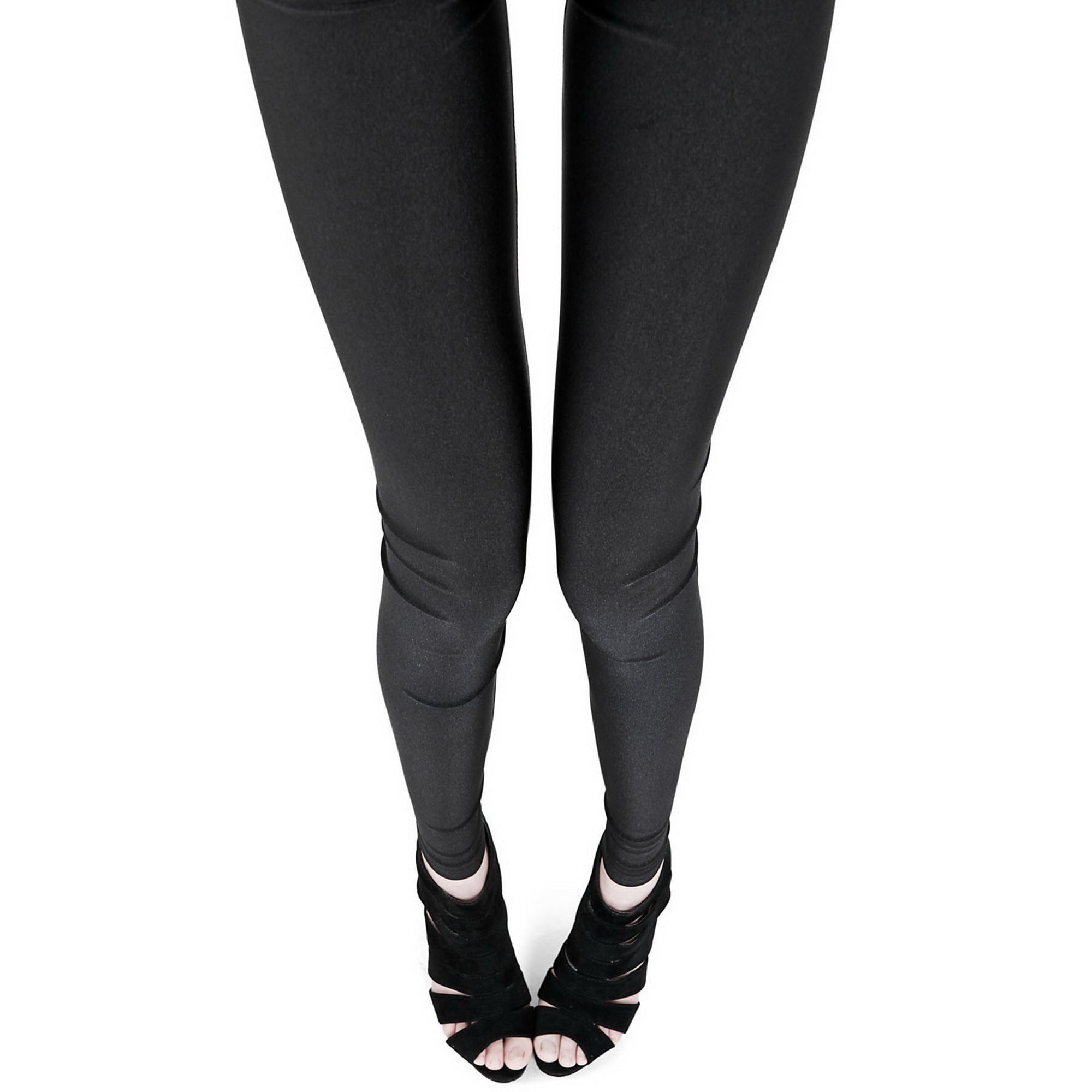 Rubberfashion Leggings Damen Matt - sexy 80er Jahre Legging - Leggins blickdicht für Frauen